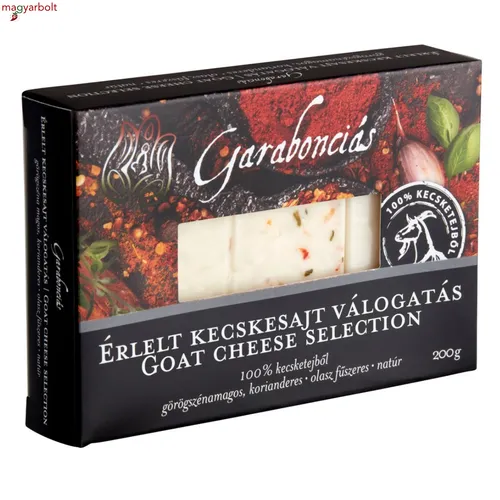 Garabonciás kecskesajt válogatás 200 g
