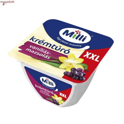 Milli krémtúró mazsolás XXL 150 g