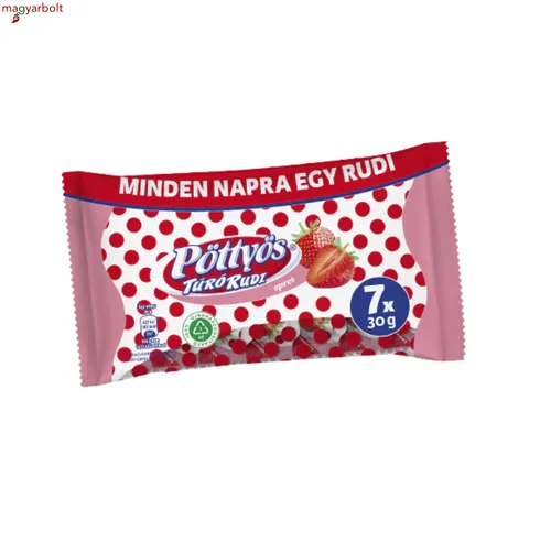 Pöttyös Rudi epres 7×30 g