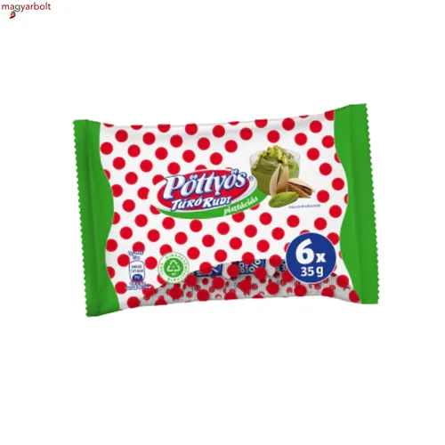 Pöttyös Rudi pisztáciás 6*35 g