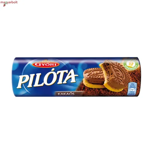Győri Pilóta kakaós krémmel töltött keksz 180 g