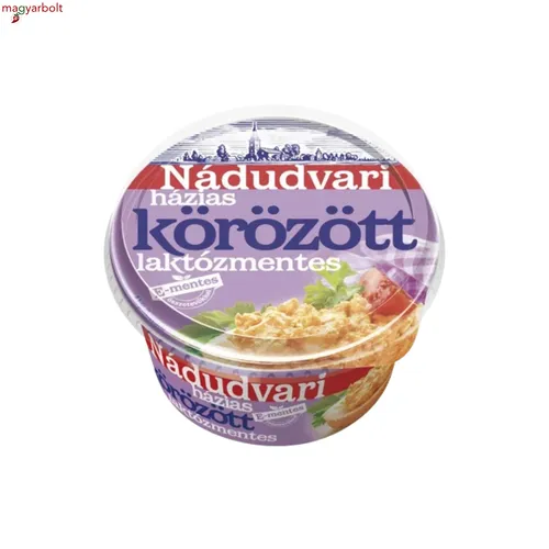 Nádudvari Laktózmentes Házias körözött 135g