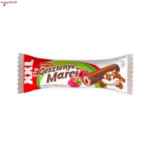 Maroni Gesztenye Marci XXL málnás töltelékkel 51 g