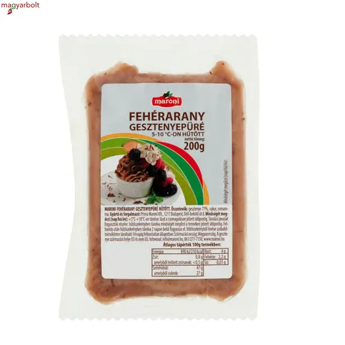 Maroni hűtött fehérarany gesztenyepüré 200 g