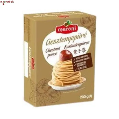 Maroni vákumcsomagolt gesztenyepüré 200 g
