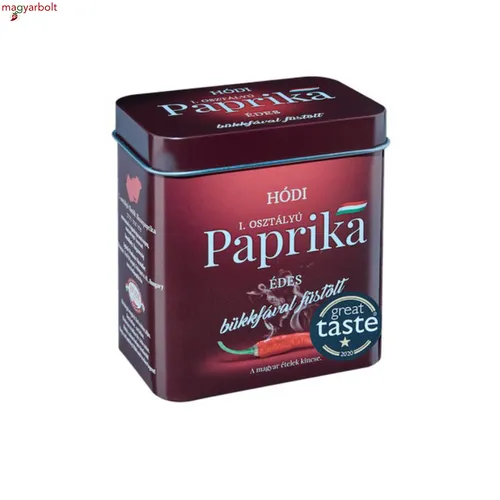 Hódi I. osztályú füstölt édes fűszerpaprika fémdobozban 50 gr