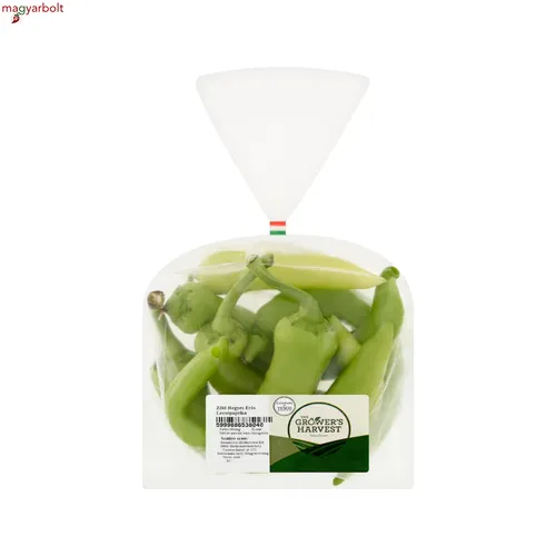 Zöld hegyes erős lecsópaprika 300 g