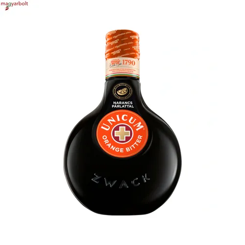 Unicum Orange Bitter gyógynövénylikőr narancspárlattal 32% 0,5 l